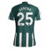 Manchester United Jadon Sancho #25 Kopio Vieras Pelipaita 2023-24 Lyhyet Hihat